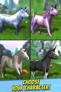 My Unicorn Horse Riding Game Screen Shot 3