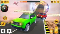 Prado Jeep mobil stunt: game balap gratis 2020 Screen Shot 1