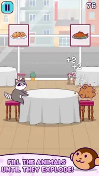 Bunny vs Kitty Pancake: Kawaii Game Screen Shot 2