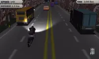 Moto Traffic Night Racing Game Screen Shot 4