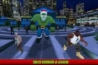 الوحش سانتا بطل: عيد الميلاد معركة الجريمة Screen Shot 8