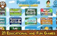 Fourth Grade Learning Games Screen Shot 0