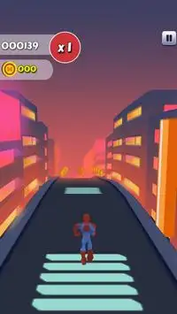 Spider Subway Hero Man Screen Shot 4