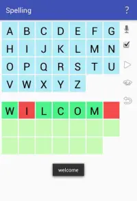 Spelling test Screen Shot 3