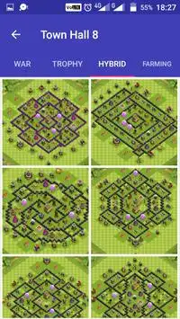New CoC Base Maps for Layout 2018 Screen Shot 3