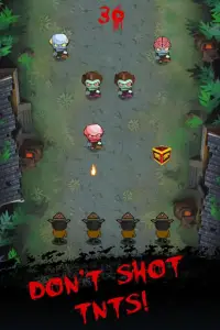 Tap Walking Zombie Screen Shot 1