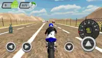 Speed Moto Racing 3D Screen Shot 1