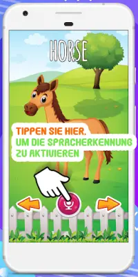 Lerne Tiernamen und Geräusche Screen Shot 7