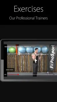 Fitness Trainer FitProSport Screen Shot 5