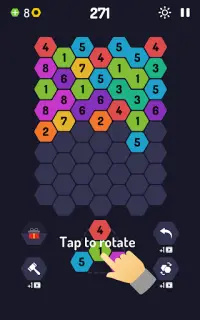 Fusionar 9! Hexa Puzzle Screen Shot 15