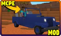Jeep Cars Addon MCPE - Minecraft Mod Screen Shot 4