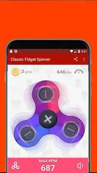 Classic Fidget Spinner Screen Shot 1