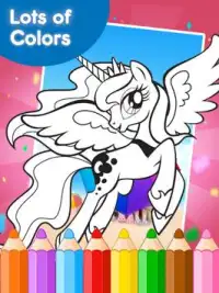 Coloring Book for Little Pony Screen Shot 2