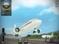 飛行機パイロットシミュレータ - 飛行機フライウィング Screen Shot 1