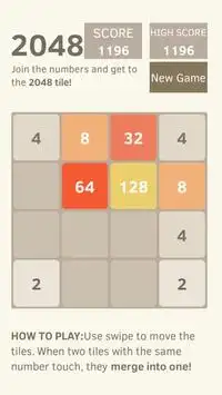 Brain 2048 Screen Shot 0