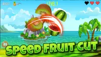 Speed Fruit Cut - Fruit Slice & Fruit Cutting Game Screen Shot 1