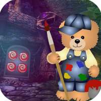 Kavi Escape Game 577 Painting Bear Rescue Game