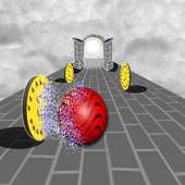 Bouncing Balls on The Wall 3D