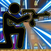 Laser Gun Stickman : shoot Game