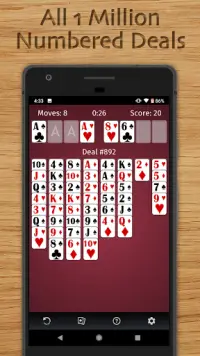 FreeCell Solitaire Classic Screen Shot 7