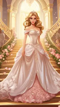 Princess Wedding Dress Up Screen Shot 1