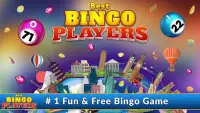 Best Bingo Players-World Cards Screen Shot 1