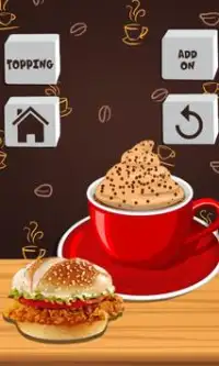 Café divertido jogo -Cooking Screen Shot 3