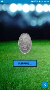 Flip a coin Heads and Tails Coin Toss App Screen Shot 7