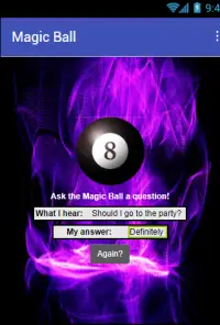 Magic Ball 8 - answers all questions! Screen Shot 1