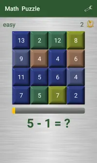 Math Puzzle Screen Shot 0