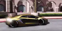 Supercar Aventador Driving 3D Screen Shot 0