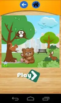 Permainan Anak - Jigsaw Fauna Screen Shot 4