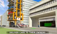 Pintar Derek Mobil Angkutan Truk Mengemudi 3D Screen Shot 4