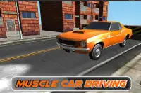 Muscle Old City Car Driving Screen Shot 4