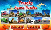 Trucks Puzzles jeu Screen Shot 0