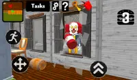 Neighbor Clown. Scary Escape 3D Screen Shot 7
