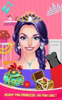 الجمال الأميرة ألعاب مكياج للبنات: صالون لعبة Screen Shot 6