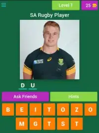 SA Rugby Trivia Screen Shot 14