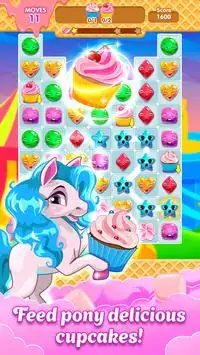 3 Candy: Pony Tale for Kids Screen Shot 0