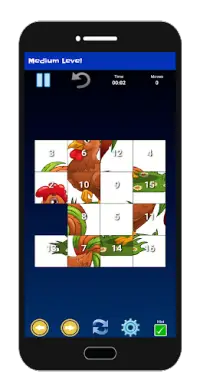 Slide Puzzles Classic - Animal Pictures Screen Shot 4