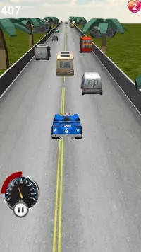 Mobil balap yang super speed Screen Shot 2
