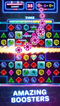 Jewels Quest 2 - Sci-Fi Match 3 Puzzle Screen Shot 4