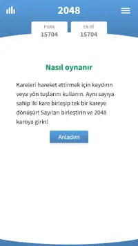 2048 Klasik · Kare kaydırma oyunu Screen Shot 2