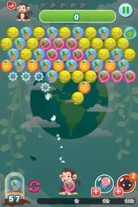 Fresh Fruit Bubble Shooter - Стрельба по пузырям Screen Shot 3