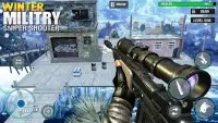 Sniper ยิง 2021: ใหม่ ఆర్మీ ఆటలు ปืน เกม Screen Shot 0