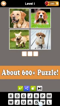 What The Word - 4 Pics 1 Word - Fun Word Guessing Screen Shot 2