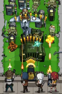 Zombie War - Idle TD game Screen Shot 8