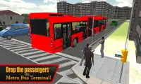 metro city bus simulator 3d Screen Shot 0