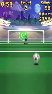 Soccertastic - Flick Soccer avec un Spin Screen Shot 2