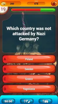 สงครามโลกครั้งที่สอง ตอบคำถาม Screen Shot 3
